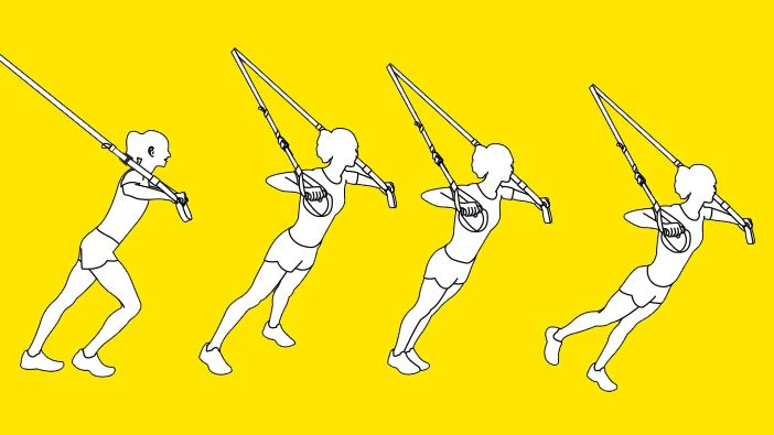 TRXの強度変換 - 安定性の原則を用いた4ステッププログレッション